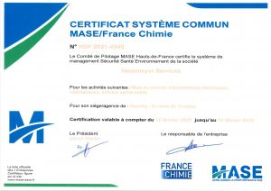 HAZEMEYER - MASE-UIC 62024 - Certificat systeme commun